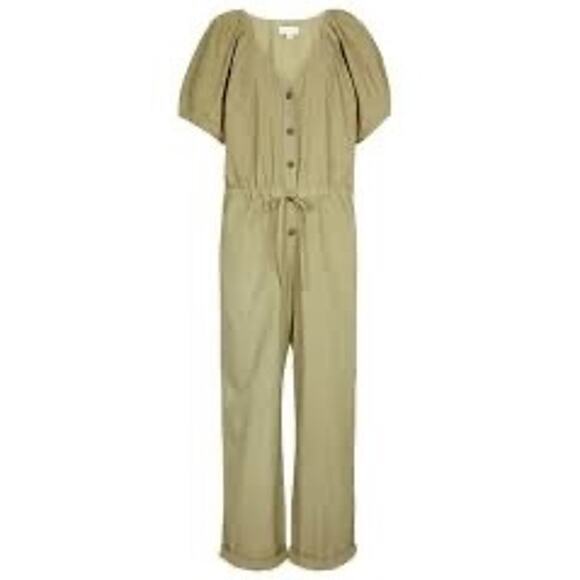 VELVET BY GRAHAM & SPENCER Drucie Cotton Jumpsuit Women's Sz XL - Picture 2 of 10